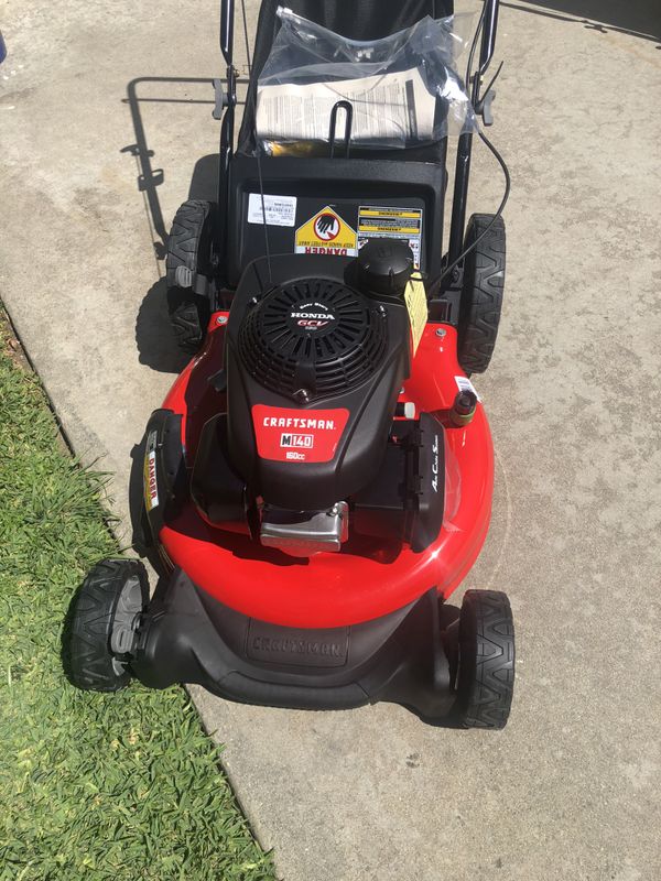 CRAFTSMAN M140 160-cc 21-in Gas Push Lawn Mower with Honda Engine for