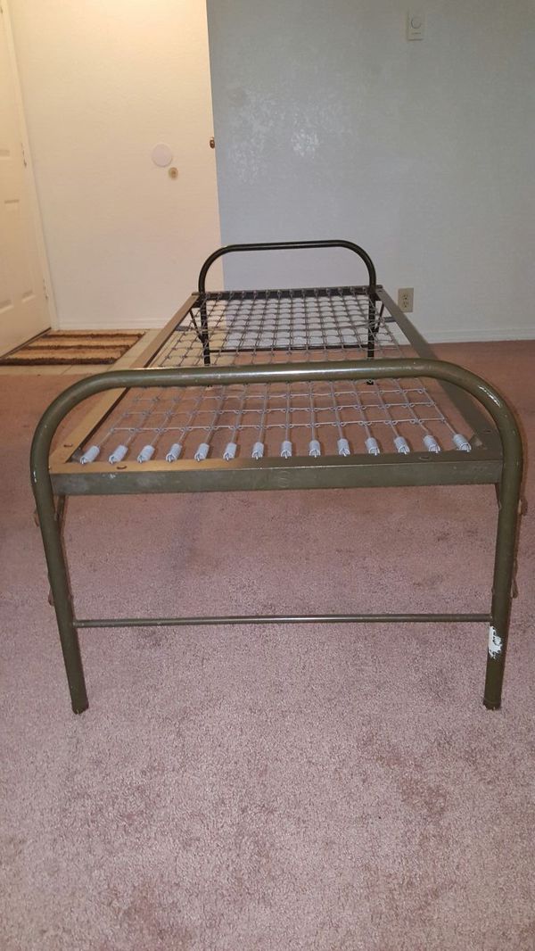 Fold up military style single bed frame. for Sale in Lynnwood, WA OfferUp