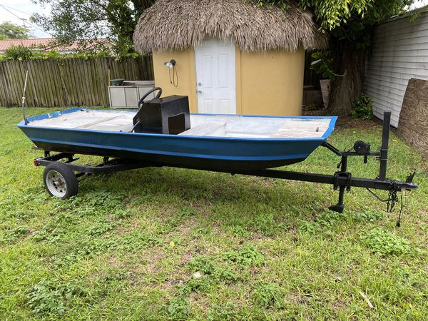 12 Ft Jon Boat With Titleno Motortrailer Sold For Sale In Miami Fl