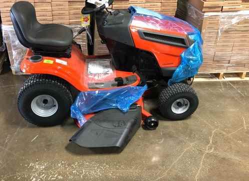 husqvarna riding lawn mower yth18542