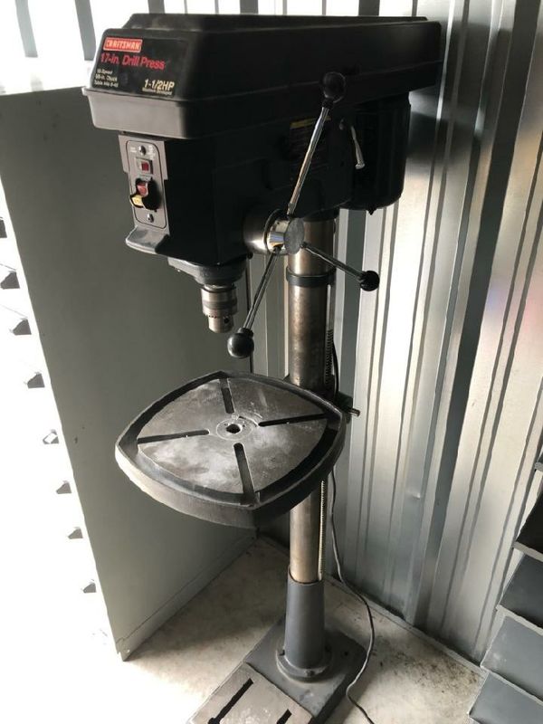 Craftsman 17" 1 1/2 HP Drill Press for Sale in Virginia Beach, VA OfferUp