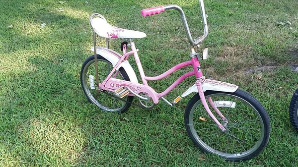 pink huffy bike