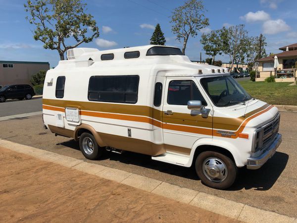 85 Chevy TravelCraft Class B Rv / Camper Van Runs Xlnt ! for Sale in ...
