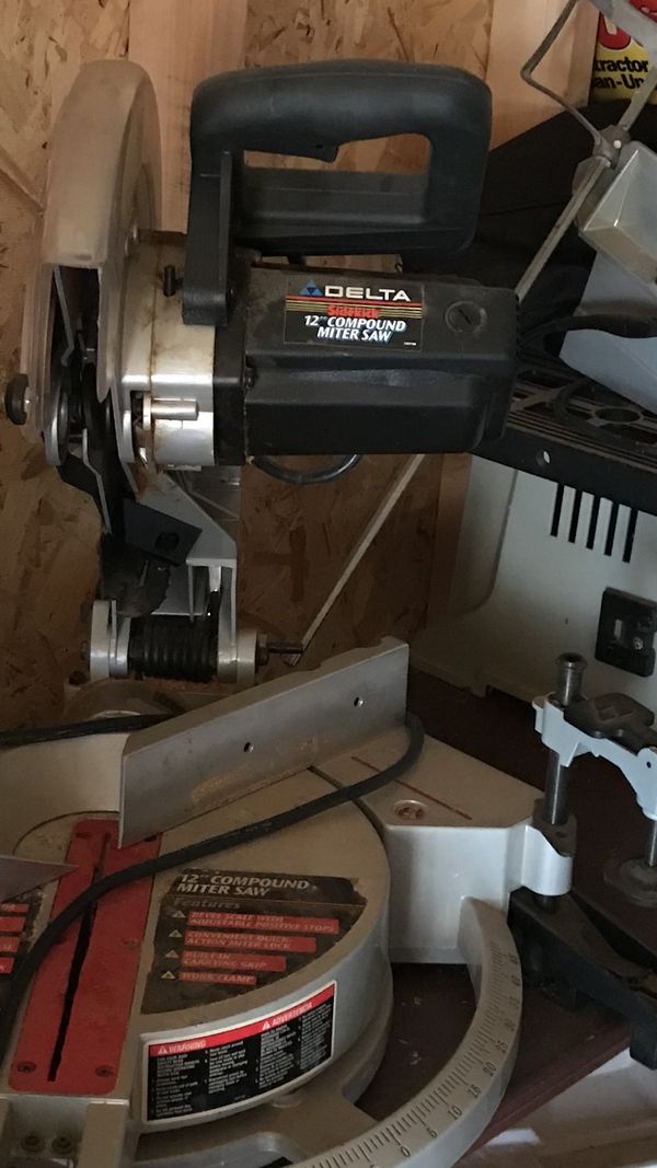 Delta 12 inch miter saw for Sale in San Antonio, TX - OfferUp
