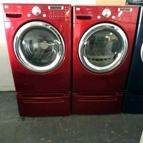 Red Lg front load washer and dryer FREE DELIVERY for Sale in Las Vegas