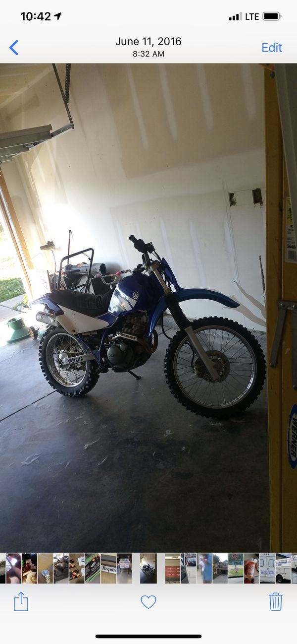 yamaha 225 dirt bike for sale