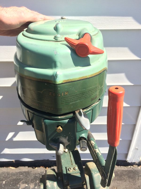 SALE PRICE! 1954-1955 7.5HP Elgin Outboard Motor for Sale in Cary, IL