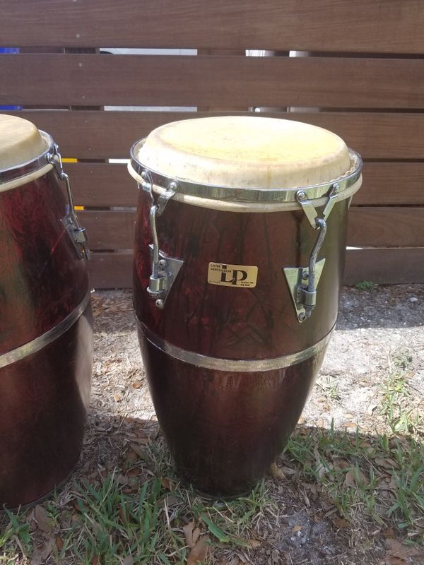 LP LATIN PERCUSSION (CONGAS)VINTAGE PALISADES PARK TUMBADORA and QUINTO, Tall 28" for Sale in