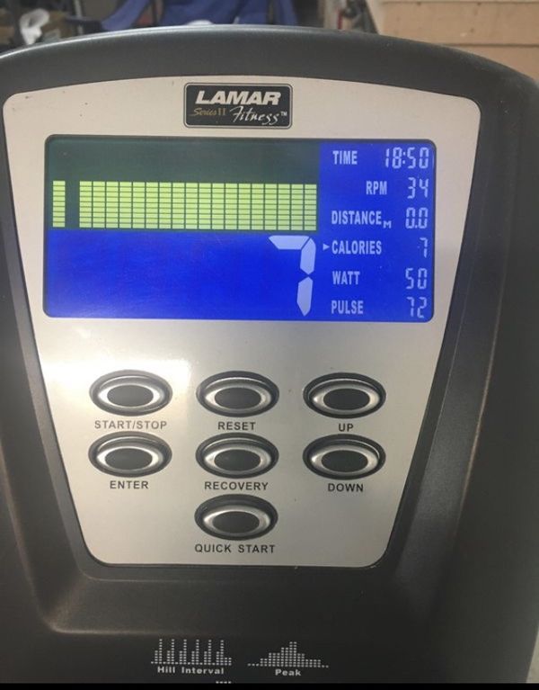 Lamar Fitness S72r Recumbent Exercise Bike (Can Deliver) for Sale in