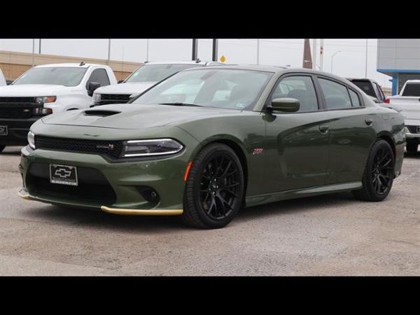 Army Green 2018 Dodge Charger Rt Scat Pack For Sale In Richardson Tx