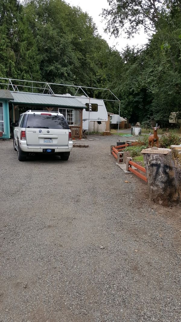 2 lots at cowlitz timber trails with a 34 ft 5th wheel, for Sale in