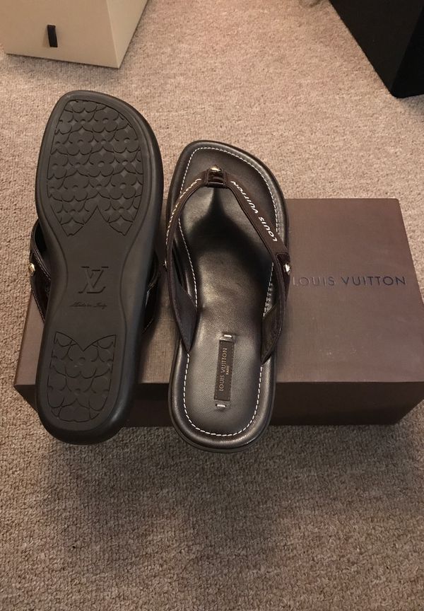 Louis Vuitton women’s flip flops for Sale in Landover, MD - OfferUp