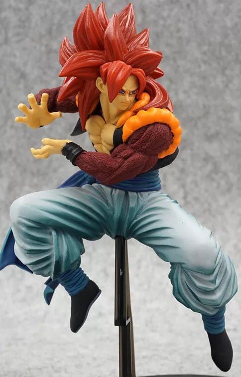 dragon ball z vegeta red hair