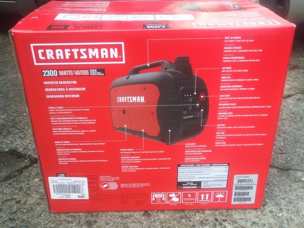Craftsman 3000 watt inverter generator brand new in the box for Sale in