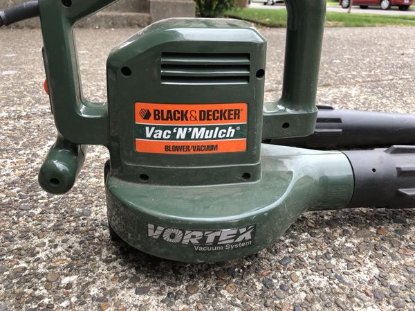 black and decker super vac n mulch