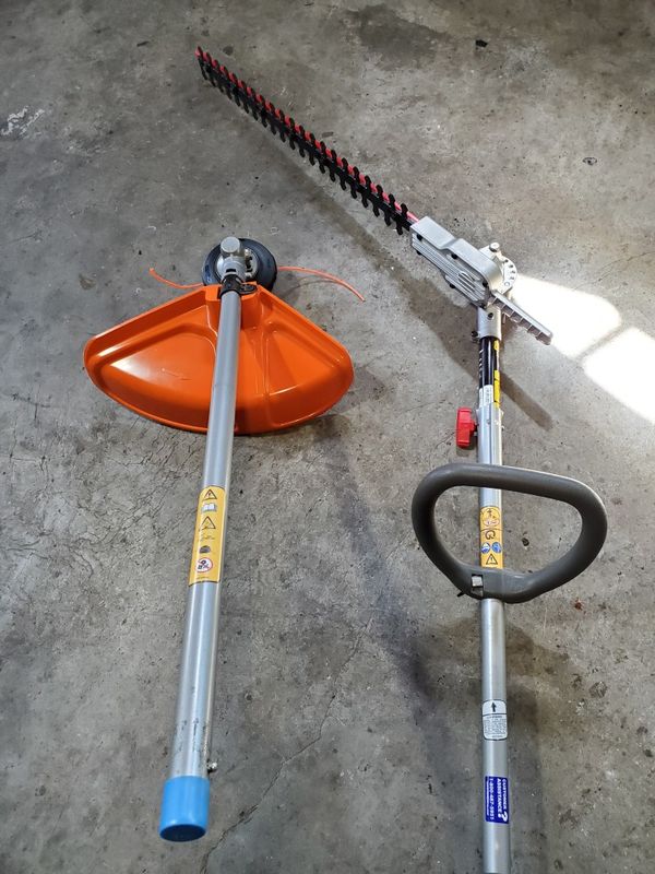 Pending HUSQVARNA 128LD 17" Gas Straight Shaft Detachable String Line Trimmer and TrimmerPlus