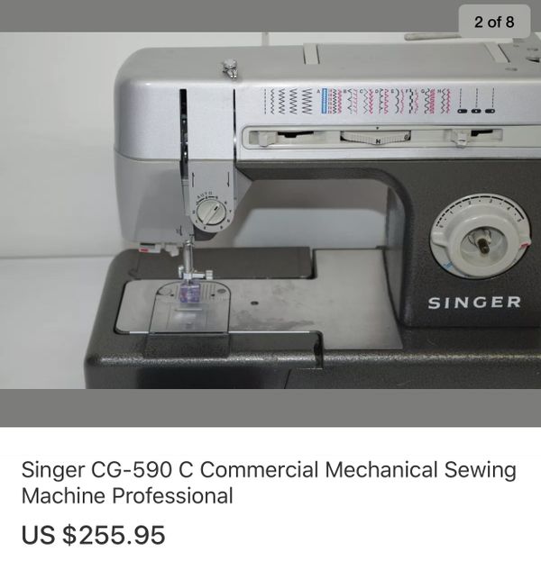 Singer CG590 C Commercial Mechanical Sewing Machine Professional for