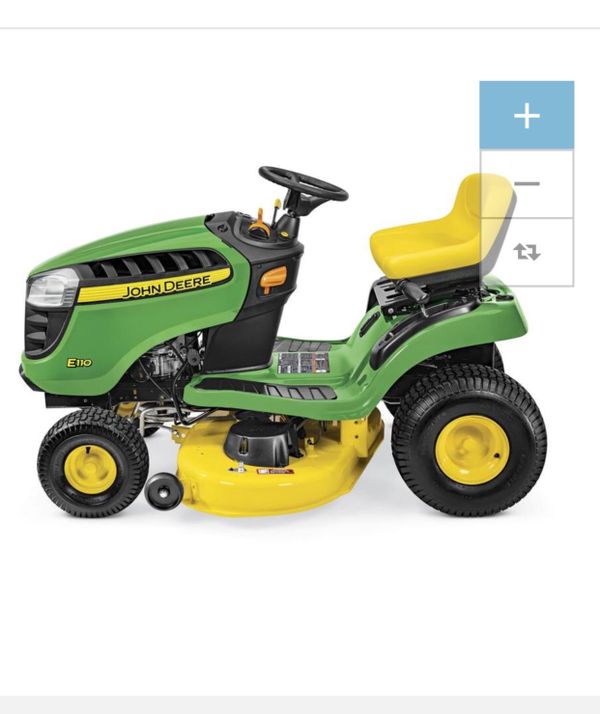 John Deere E100 17.5 hp automatic 42 riding lawn mower for Sale in