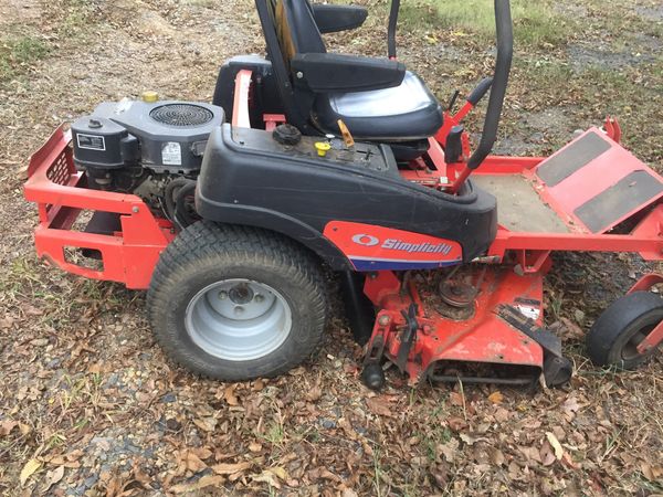 simplicity 44 inch zero turn mower