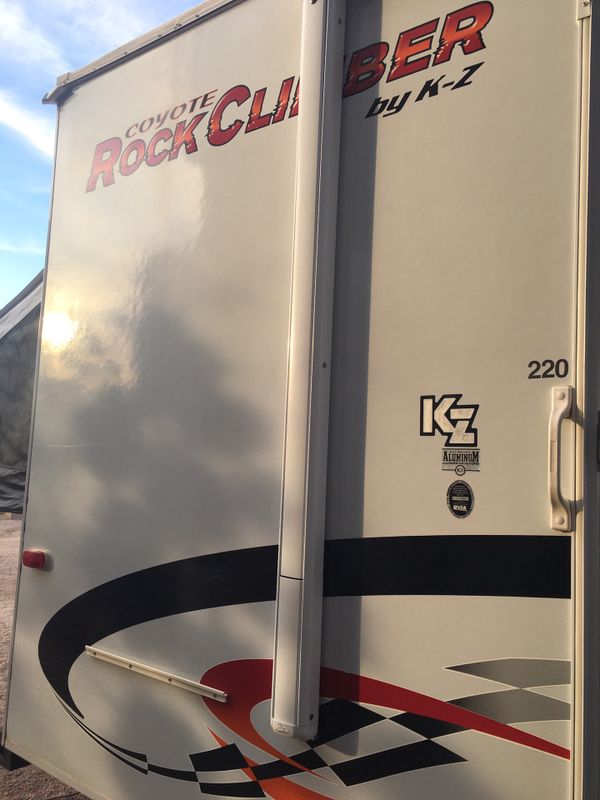 2008 Coyote Rock Climber by KZ Toy Hauler Travel Trailer for Sale in