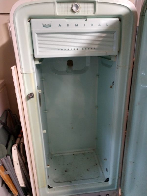 Vintage 1950's era Admiral refrigerator and freezer for Sale in Olympia