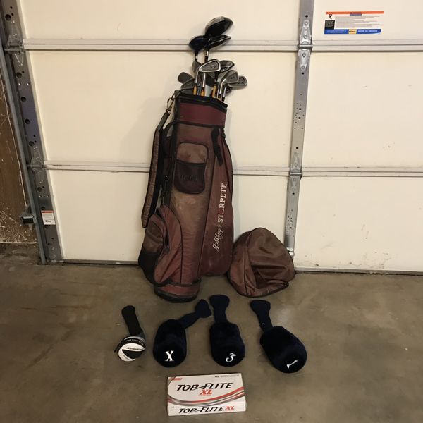 Gold Eagle Starpete Left Handed Golf Clubs Bag For Sale In