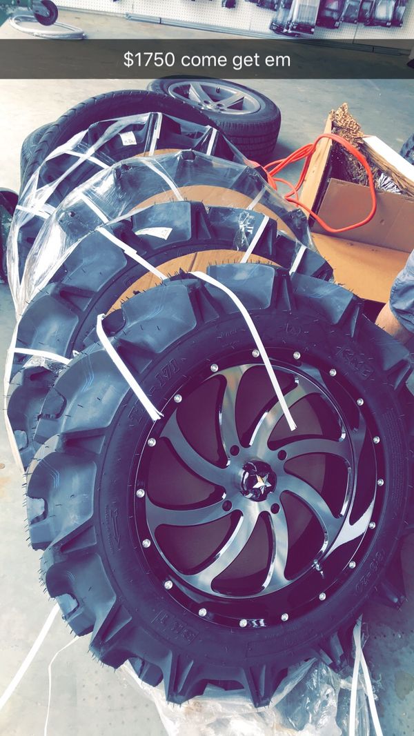 New wheels and tires for ATV / UTV. for Sale in Fayetteville, NC OfferUp