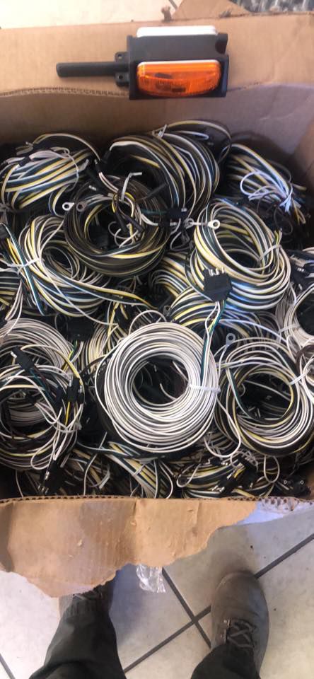 Trailer wire harness sale!!! 10.00 each - 4 prong - 25' - Trailer parts, trailer tires, trailer ...