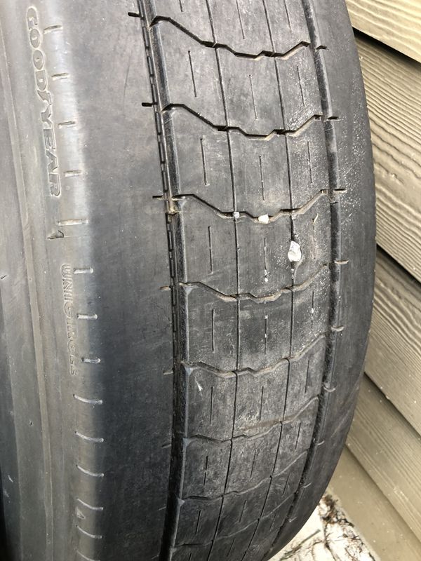 Used semi truck tires and rims 22.5 size for Sale in Vancouver, WA