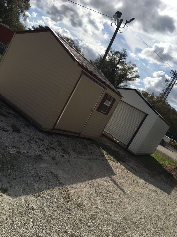 6x8 to 12x30 storage sheds $99 down for sale in lakeland