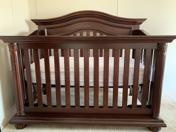baby cache heritage crib cherry