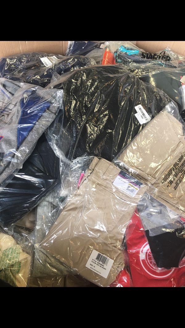 CLOTHING PALLETS FOR SALEALL BRAND NEW CLOTHING/ALL NAME BRANDS”500