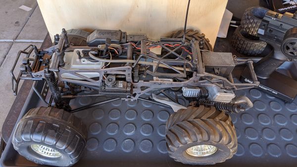 hpi nitro truck body clear