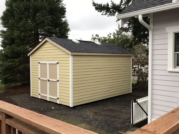 12x16 deluxe storage shed with warranty for sale in