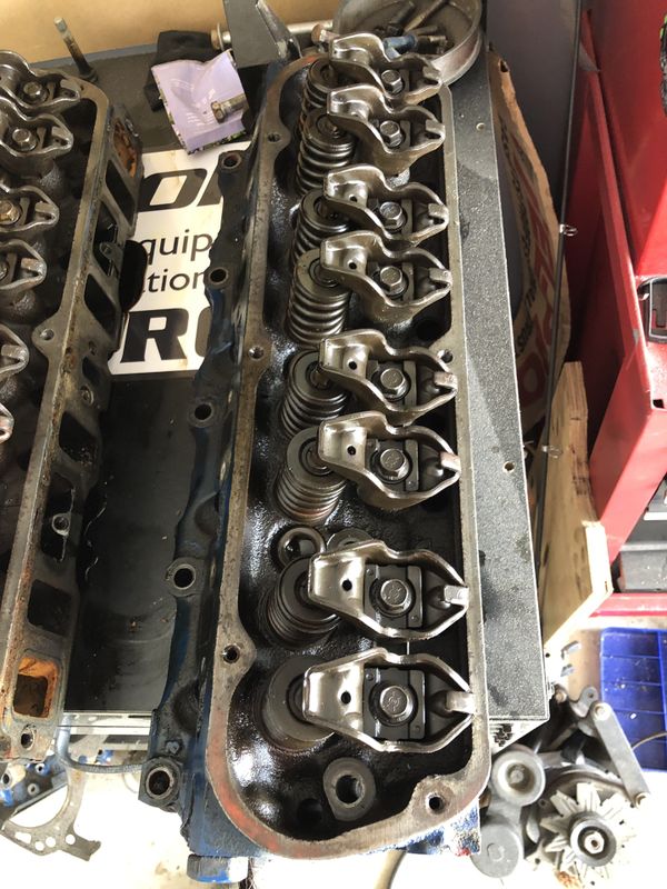 1980 ford 302 short block with heads and several other parts for Sale