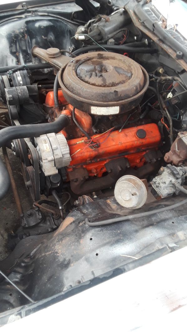 Chevy 350 engine and transmission 72 dunk for Sale in Fort Lauderdale