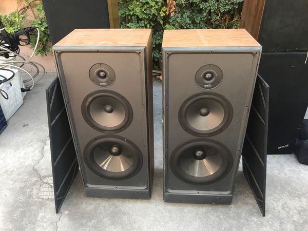 Vintage Polk Audio S10 speakers for Sale in Arcadia, CA - OfferUp