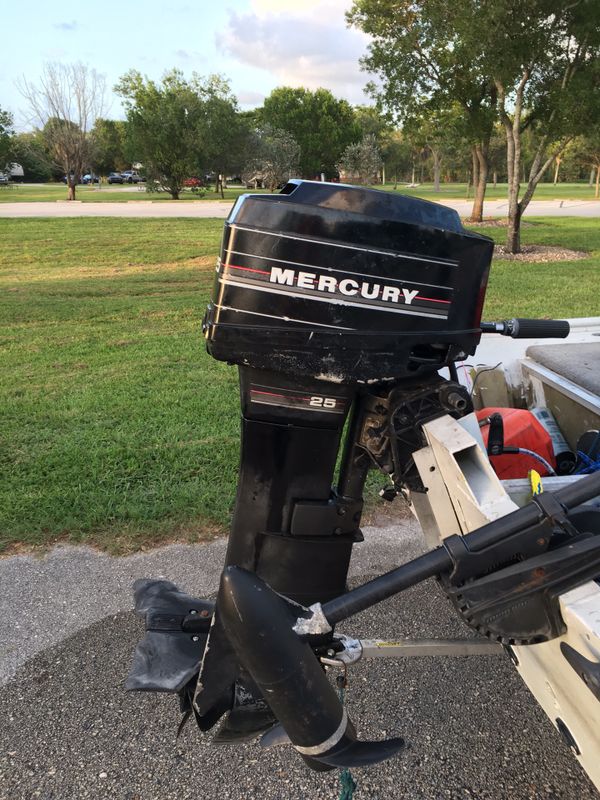 1985 Mercury 25 hp Outboard Motor for Sale in Plantation, FL OfferUp