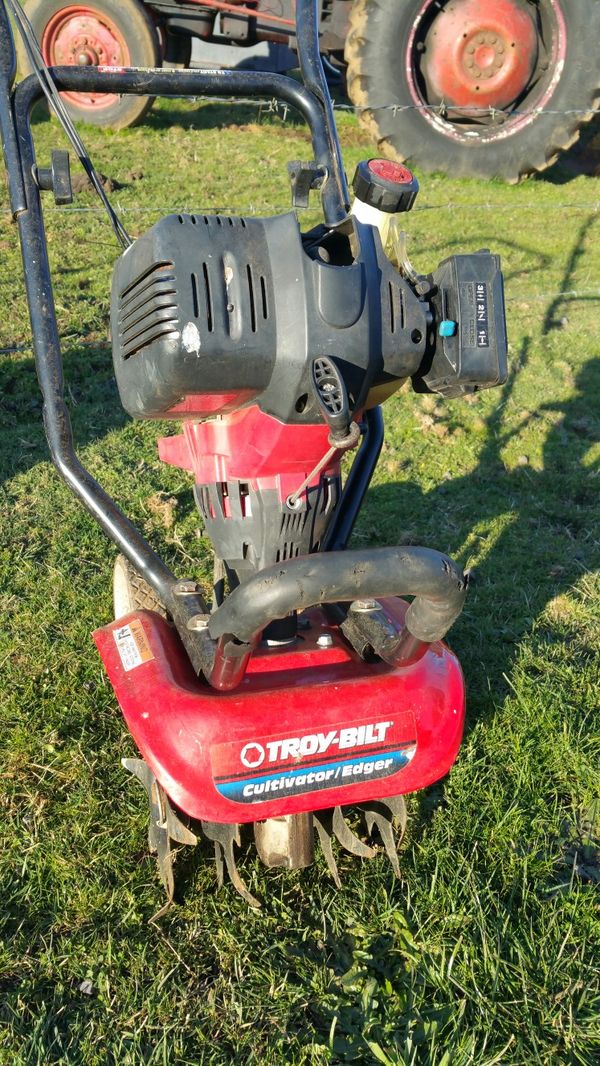 TroyBilt 4Cycle Cultivator Tiller Mini Rototiller for Sale in Salem