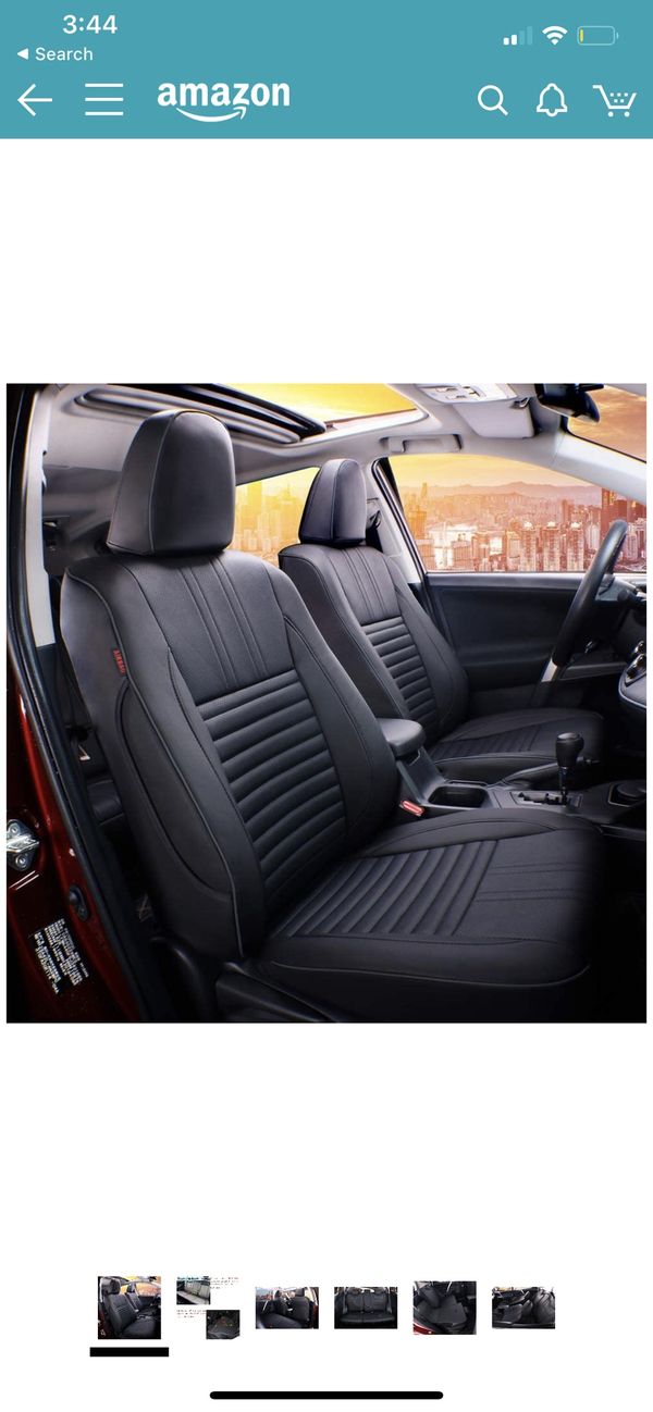 EKR Custom Fit Full Set Car Seat Covers for Select Toyota RAV4 Limited