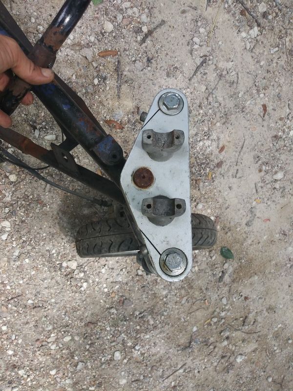 Stretched chopper mini bike project frame for Sale in Alvin, TX OfferUp