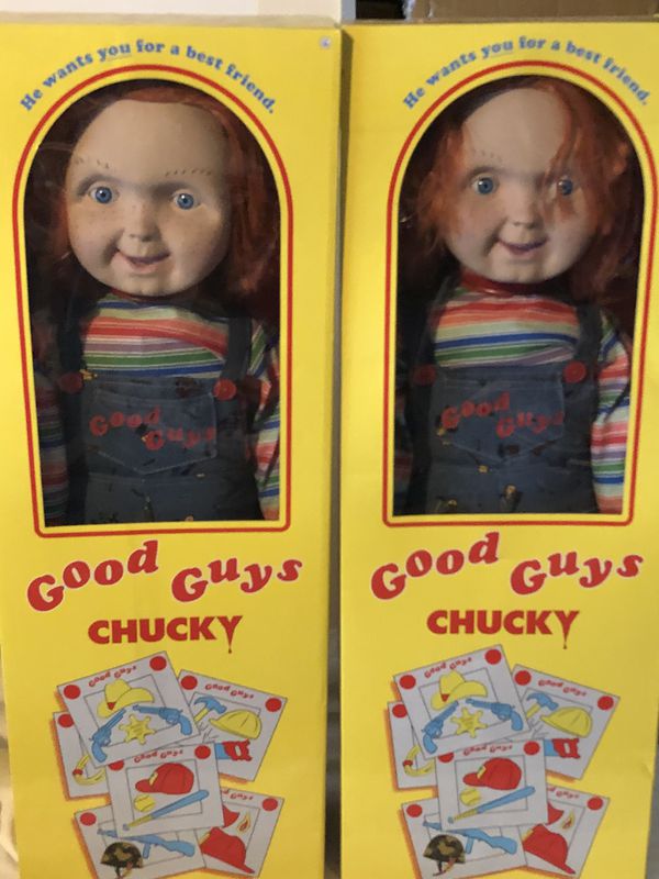 BRAND NEW IN BOX Good Guys Chucky Doll - Child's Play Movie Prop- 30 ...