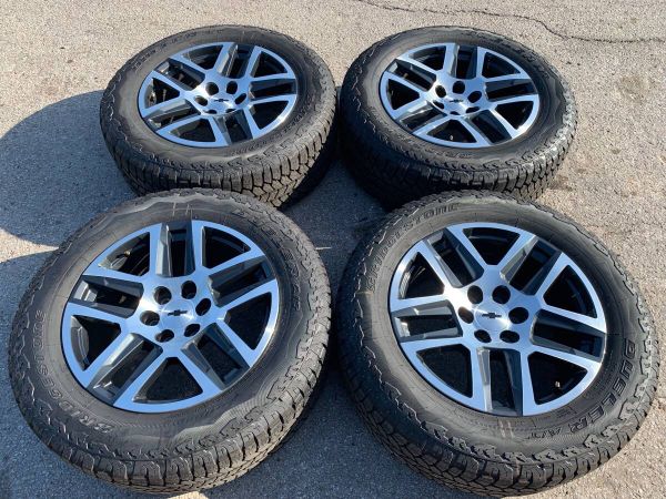 Trail boss New 20” GMC Chevy Rims & Tires 6 Lug Wheels Silverado Sierra ...