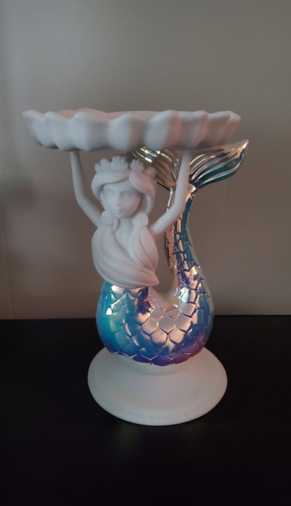 Bath and Body Works Mermaid Pedestal Candle Holder for Sale in Grayson, GA OfferUp