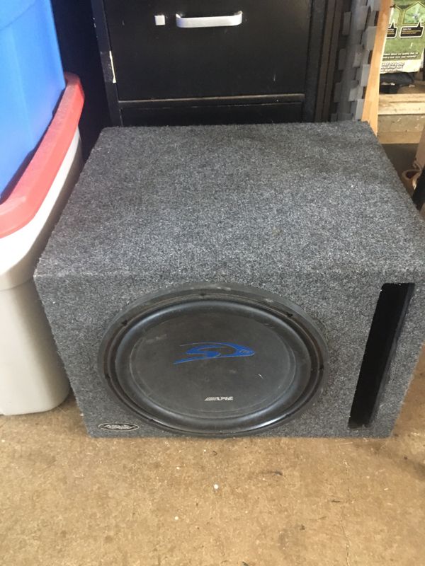 Alpine Type S 12' Subwoofer for Sale in Honolulu, HI - OfferUp