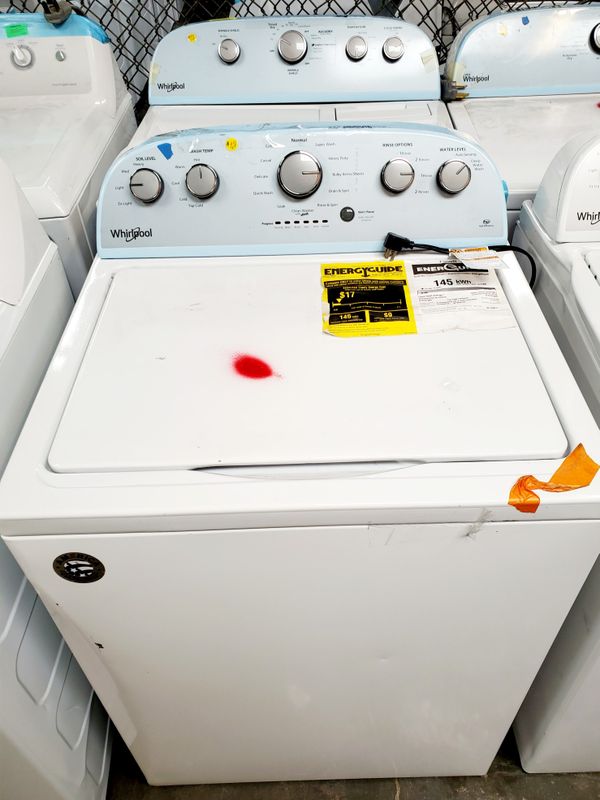 WHIRLPOOL' SET WASHER AND DRYER """ NEW SCRATCH AND DENT """ IT'S A