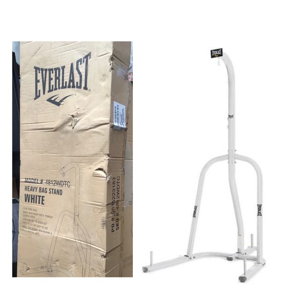 Everlast Single-Station Heavy Bag Stand, White for Sale in Stafford, TX - OfferUp