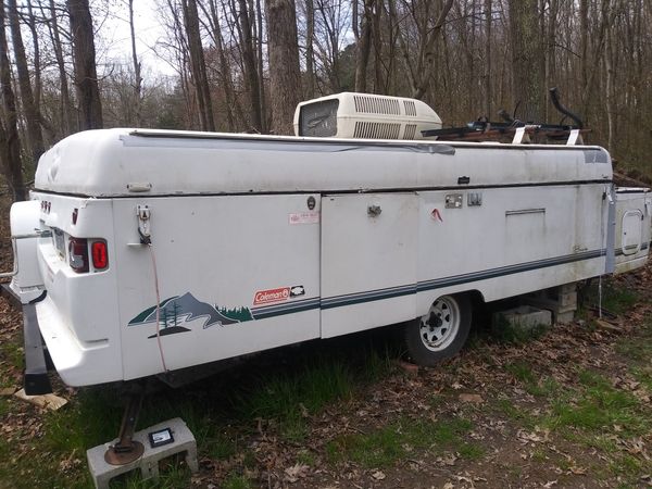 2008 coleman fleetwood pop up camper