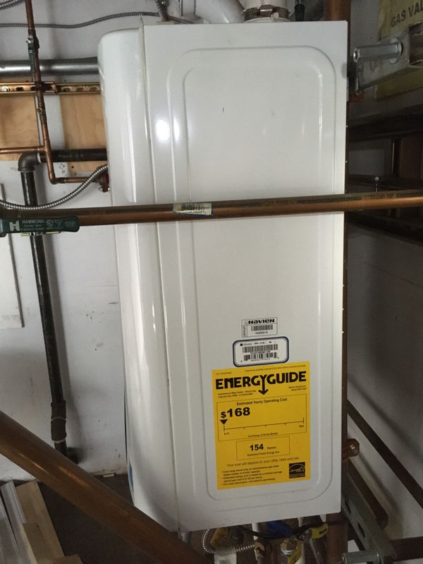 Navien NPE210A tankless water heater 265gph for Sale in Mount Vernon