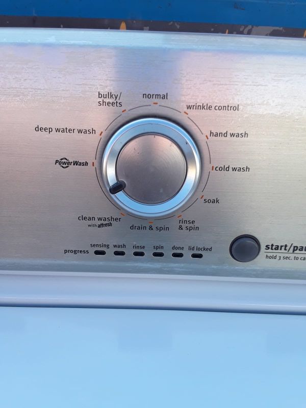 Maytag Centennial Hi Efficiency No Agitator Top Load Washer for Sale in